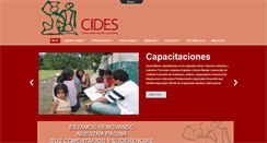 Desktop Screenshot of cides.org.ec