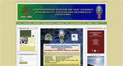 Desktop Screenshot of cides.edu.bo